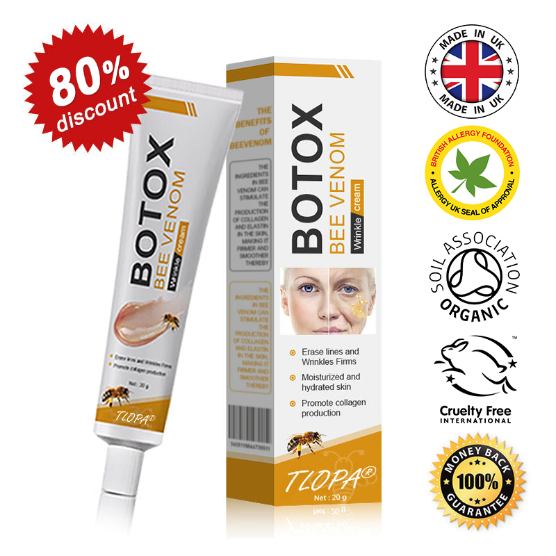 Made and dispatched in the UK✨ 𝗧𝗟𝗢𝗣𝗔® Botox Bee Venom Wrinkle Removal Cream👨‍⚕️𝐌𝐇𝐑𝐀 𝐑𝐞𝐜𝐨𝐦𝐦𝐞𝐧𝐝𝐞𝐝✨LAST DAY 80% OFF