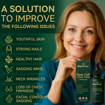 𝑶𝒇𝒇𝒊𝒄𝒊𝒂𝒍 𝑺𝒕𝒐𝒓𝒆 | 𝐌𝐚𝐲𝐨𝐆𝐮𝐨𝐣𝐢® 𝐒𝐭𝐞𝐦 𝐂𝐞𝐥𝐥 & 𝐂𝐨𝐥𝐥𝐚𝐠𝐞𝐧 𝐏𝐞𝐩𝐭𝐢𝐝𝐞 𝐎𝐫𝐚𝐥 𝐒𝐞𝐫𝐮𝐦💧 (Lift & Firm Sagging Skin & Reduce Wrinkle Formation)