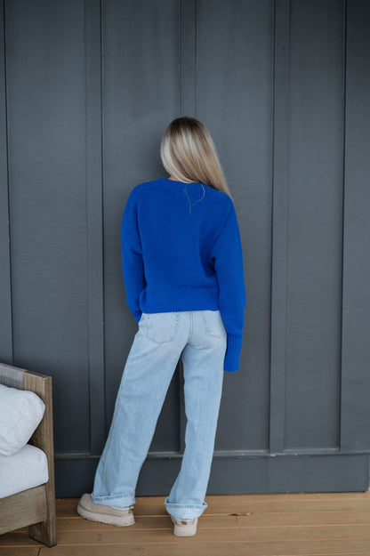 Sweater-Cobalt